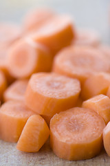 Image showing Chopped carrot