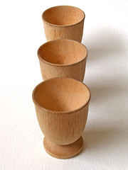 Image showing Wooden Egg-cups