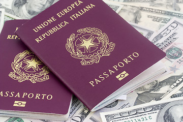 Image showing passports