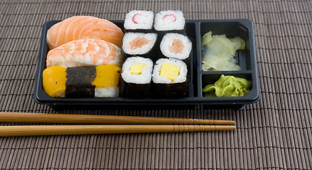 Image showing Japanese sushi