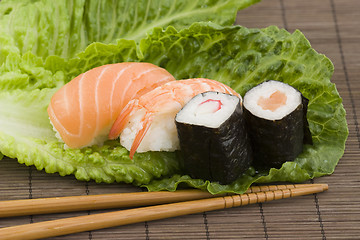 Image showing japanese sushi