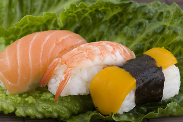 Image showing japanese sushi