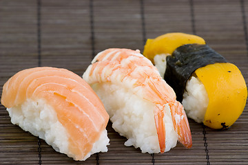 Image showing japanese sashimi