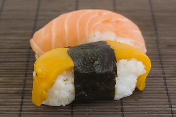 Image showing japanese sashimi