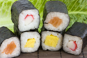 Image showing japanese sushi