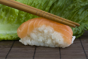 Image showing japanese sashimi