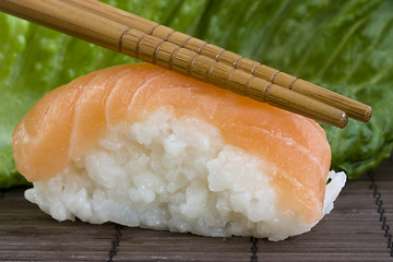 Image showing japanese sashimi