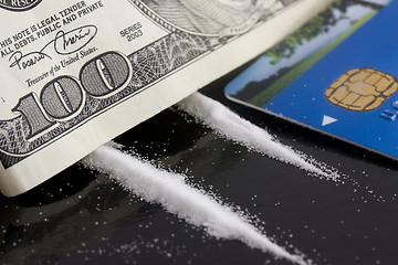 Image showing Drug and money