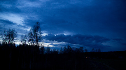 Image showing Thunder rolls in