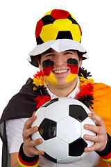 Image showing Soccer fan