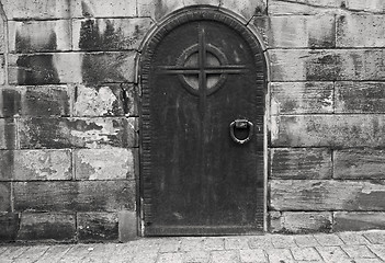 Image showing Old Metal Doors