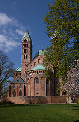 Image showing East side of the cathedral at Speyer, Germany