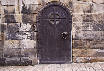 Image showing Old Metal Doors