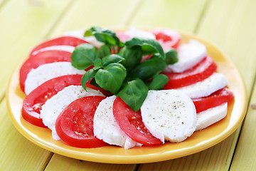 Image showing caprese salad