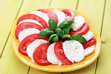 Image showing caprese salad