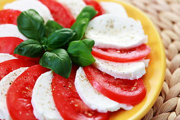 Image showing caprese salad