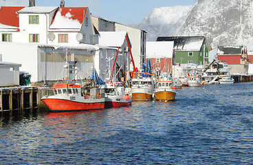 Image showing Henningsvaer