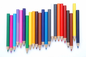 Image showing Colorful pencils