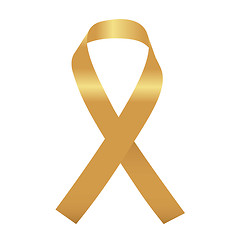 Image showing Gold Ribbon