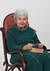 Image showing Old woman