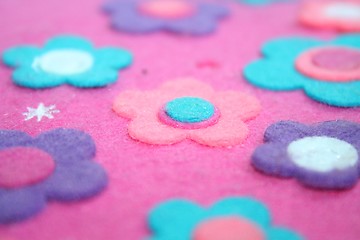 Image showing Felt Flower