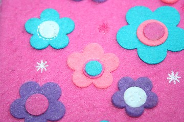 Image showing Felt Flower