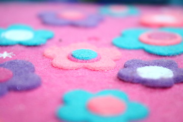 Image showing Felt Flower