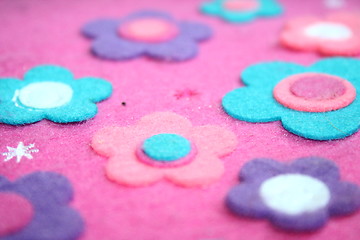 Image showing Felt Flower