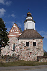 Image showing Sauvo Church and Belltower, Finland