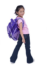 Image showing School Girl