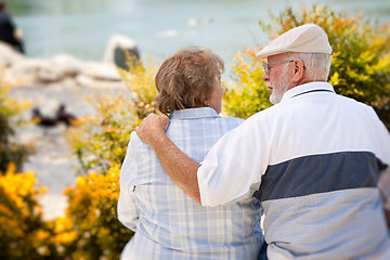 Image showing Happy Senior Couple in The Park