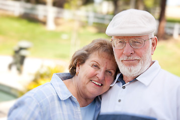 Image showing Happy Senior Couple in The Park