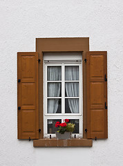 Image showing Old Windows and Shutters