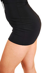 Image showing Nice butt in black dress.