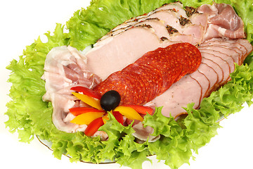 Image showing  Fresh sausage