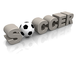 Image showing Soccer