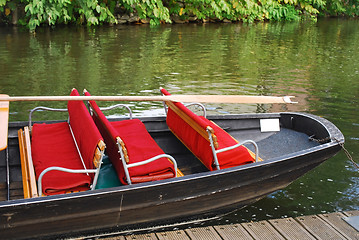 Image showing spreewald boat