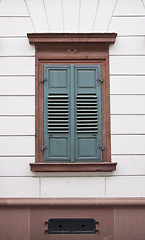 Image showing Old Windows and Shutters