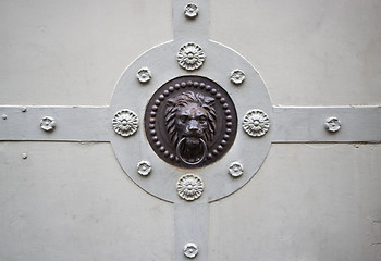 Image showing Old Metal Doors