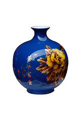 Image showing blue vase