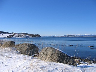 Image showing Winter bay