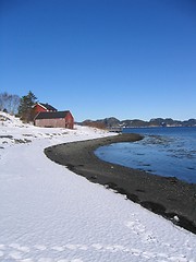 Image showing Winter bay