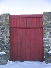 Image showing Old gate