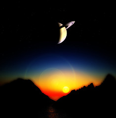 Image showing Alien World View