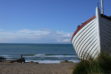 Image showing Boat on the pier