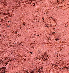 Image showing red concrete