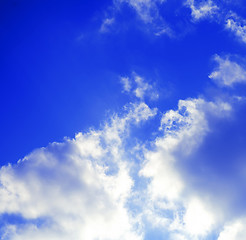 Image showing sky covered with clouds