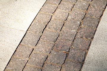 Image showing grey pavement