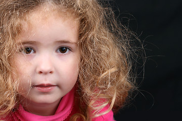 Image showing Girl in Pink