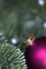 Image showing Christmas bauble Advent decoration